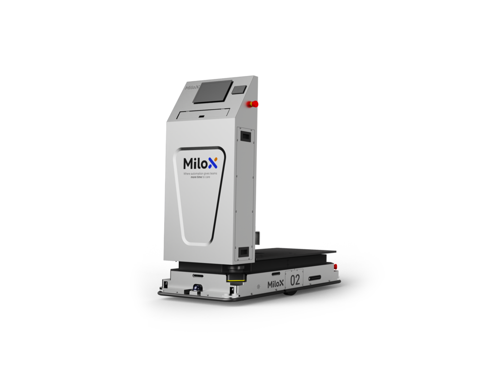 CarePrime Robot - Front Right View